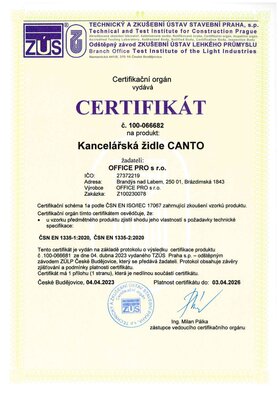 Kancelářská židle Canto