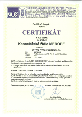 Kancelářská židle Merope
