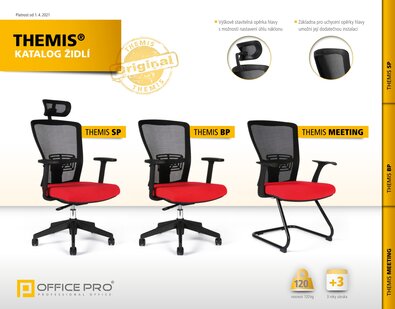 Katalog kancelářských židlí THEMIS
