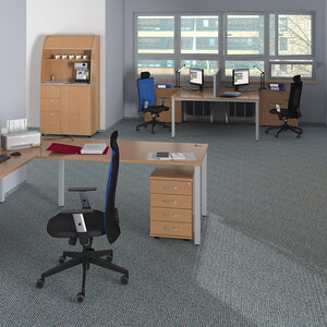 Kancelářské stoly UNI - olše