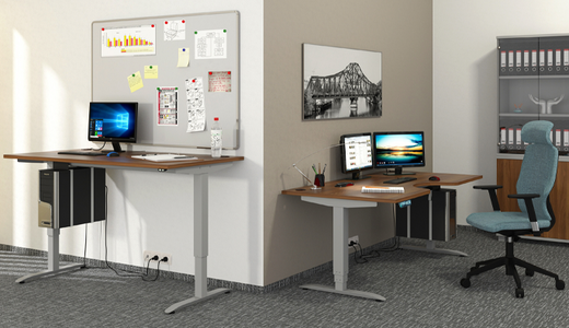 Höhenverstellbare Tische