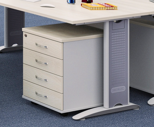 Kancelářské kontejnery HOBIS – vše uložené a vždy po ruce